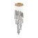 Addis LED Pendant in Aged Brass (60|ADD415AGSM)