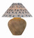 Calabria One Light Table Lamp in Sienna (67|PTL1009P301)