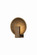 Sol LED Wall Sconce in Patina Brass (67|B1209PBR)