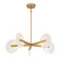 Ainslie LED Chandelier in Warm Brass (51|193055322)