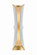 Josie Two Light Wall Sconce in Gold Leaf (428|H315102LGLWH)