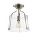 Bellmore One Light Semi-Flush Mount in Satin Nickel (16|5681CLSN)