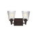 Julip Two Light Bath Vanity in Dark Bronze (16|21542CRDBZ)