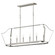 Arden Six Light Linear Pendant in Satin Nickel (16|10427SN)
