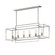 Gridline Six Light Linear Pendant in Satin Nickel (16|10416SN)