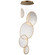 Moonscapes LED Pendant in Brushed Champagne (86|E24976BCN)