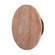 Discus LED Wall Sconce in Rosso Laterite / Gunmetal (86|E14353RLGM)