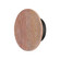 Discus LED Wall Sconce in Rosso Laterite / Gunmetal (86|E14352RLGM)
