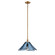 Florenza One Light Pendant in Satin Brass (581|860151)