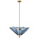 Florenza Six Light Pendant in Satin Brass (581|860146)