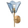 Florenza One Light Wall Sconce in Satin Brass (581|860101)