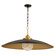 Genevieve LED Pendant in Matte Black|Brushed Brass (19|9905947)