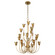 Lillet Eight Light Chandeiler in Brushed Brass (19|608847)