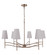 Astor Six Light Chandelier in Satin Brass (46|61926SB)