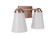 Zane Two Light Vanity in Premium Bronze (46|20714CPZ2)