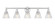Auden Five Light Vanity in Brushed Nickel (224|77045VBN)