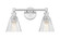 Auden Two Light Vanity in Brushed Nickel (224|77042VBN)