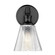 Auden One Light Wall Sconce in Matte Black (224|77041SMB)