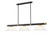 Vanguard Three Light Billiard in Matte Black + Rubbed Brass (224|30503MBRBWM16)