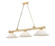 Cordon Three Light Billiard in Heritage Brass (224|23063HBRWM16)