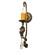 Ingrid One Light Wall Sconce in Dark Smoke (57|298540)