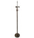 Traditional Three Light Floor Base in Mahogany Bronze (57|296801)
