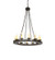 Loxley 12 Light Chandelier in Bronze (57|291956)