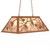 Whispering Pines Six Light Pendant in Earth (57|234388)