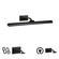 Yvonne LED Picture Light in Matte Black (216|YVO33324LEDMB)