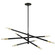 Wand Eight Light Pendant in Black (216|WAN548PMBAGB)