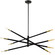 Wand Eight Light Pendant in Black (216|WAN408PMBAGB)