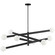 Wand Eight Light Pendant in Matte Black (216|WAN398CMB)