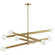 Wand Eight Light Pendant in Aged Brass (216|WAN398CAGB)