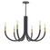 Wand Six Light Chandelier in Black (216|WAN286CMBAGB)
