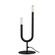 Wand Two Light Table Lamp in Matte Black (216|WAN172TMB)