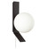 Valemont One Light Wall Sconce in Black (216|VMT51WMB)