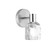 Vallora One Light Wall Sconce in Polished Chrome (216|VLA81WPCCLR)