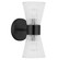Vienna Two Light Vanity in Matte Black (216|VIE112WMB)