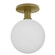 Vida LED Wall Sconce in White (216|VDA75LEDWAGB)