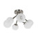 Tanglewood Six Light Semi Flush Mount in Satin Chrome (216|TWD166SFSC)