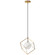 Thomson One Light Pendant in Gold (216|TSN1PGLD)