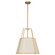 Trapezoid Three Light Pendant in Cream (216|TRA331PGLDCRM)