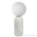 Tierra One Light Table Lamp in White (216|TIE181TALBWH)