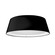 LED Flush Mount in Black (216|TDLED17FHBK)
