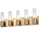 Tube Five Light Vanity in Aged Brass (216|TBE225WAGB)