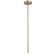 Sanya LED Pendant in Aged Brass (216|SNY183LEDPAGB)