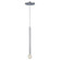 Sanya One Light Pendant in Polished Chrome (216|SNY121PPC)