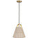 Shenandoah One Light Pendant in Natural (216|SND141PAGB)