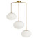 Rachel Three Light Pendant in White (216|RCL323PAGB)