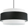 Priya Four Light Chandelier in Black (216|PYA304CMBBW)